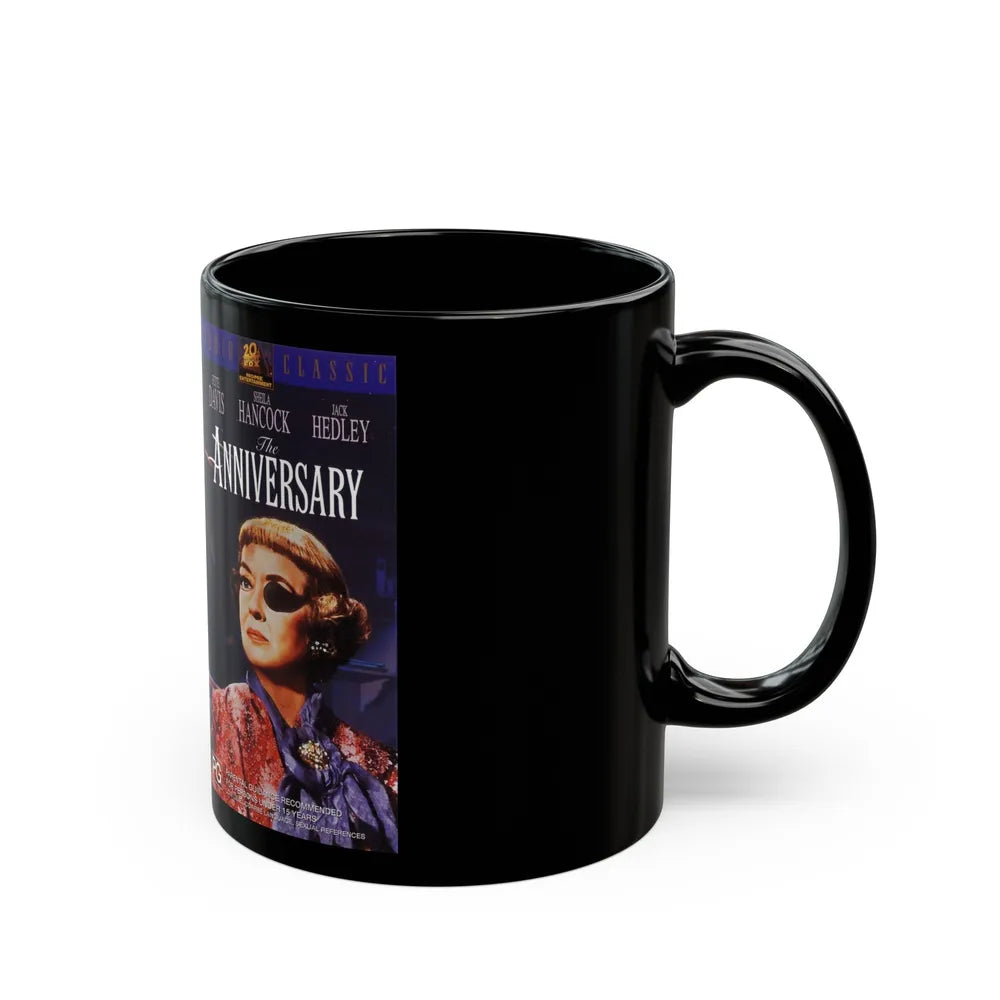 THE ANNIVERSARY (VHS COVER) - Black Coffee Mug-Go Mug Yourself