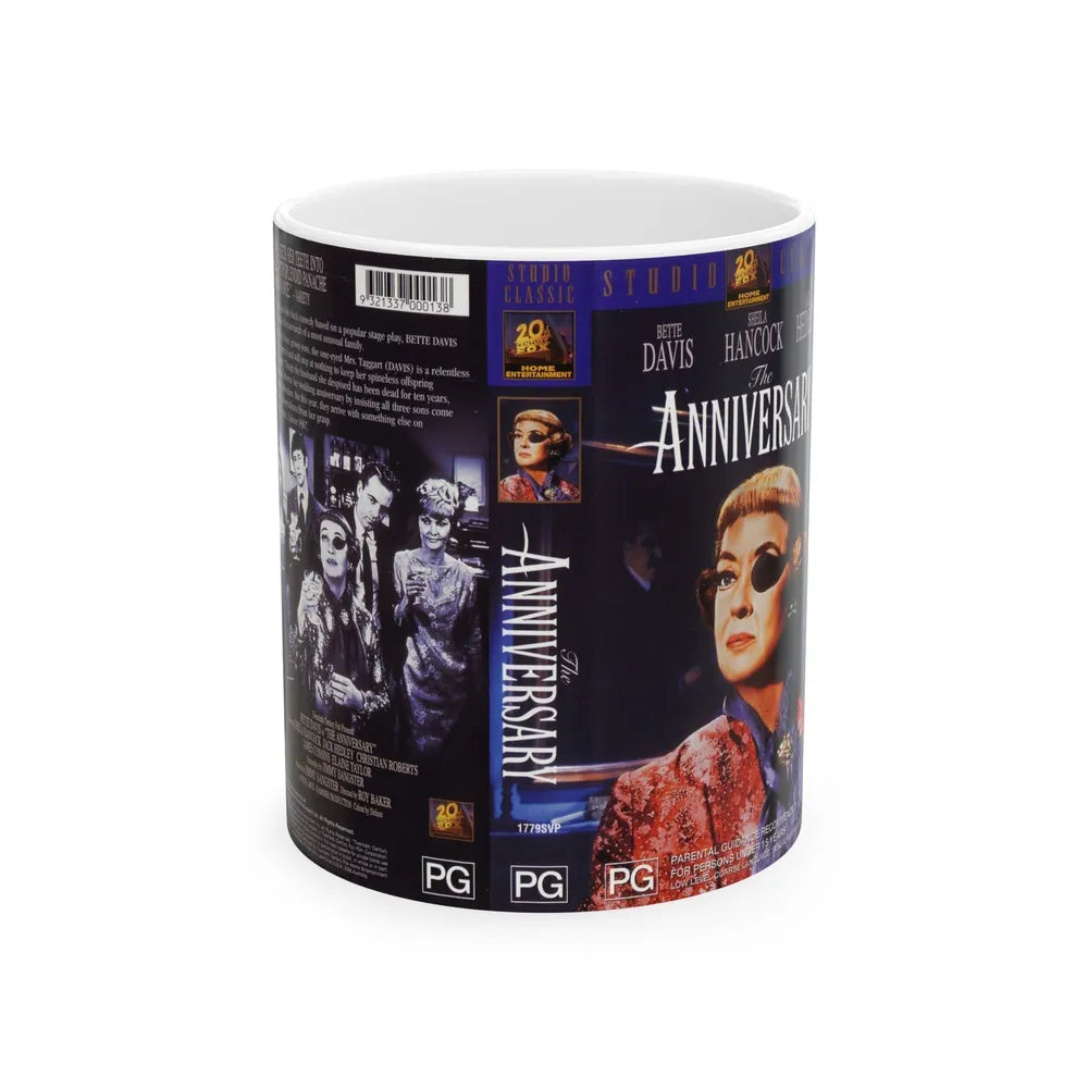 THE ANNIVERSARY (VHS COVER) - White Coffee Mug-11oz-Go Mug Yourself