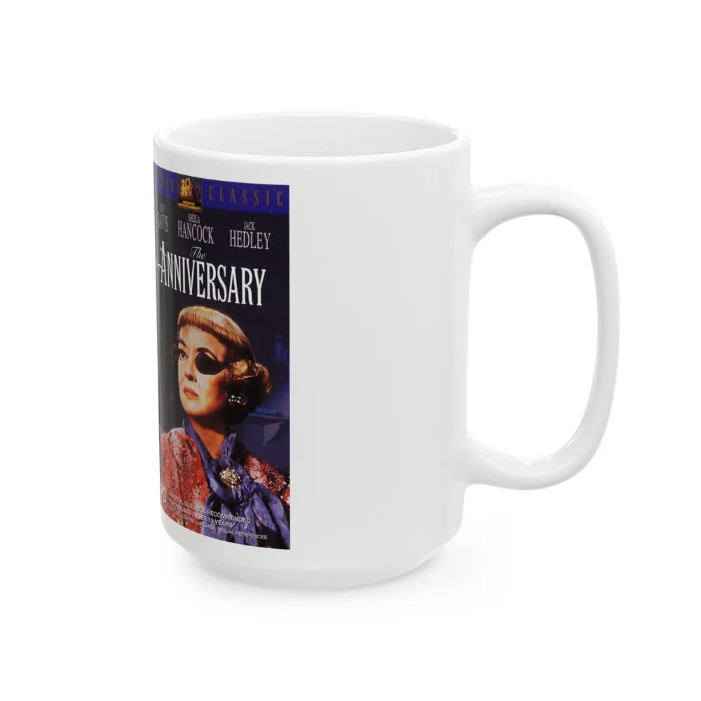 THE ANNIVERSARY (VHS COVER) - White Coffee Mug-Go Mug Yourself