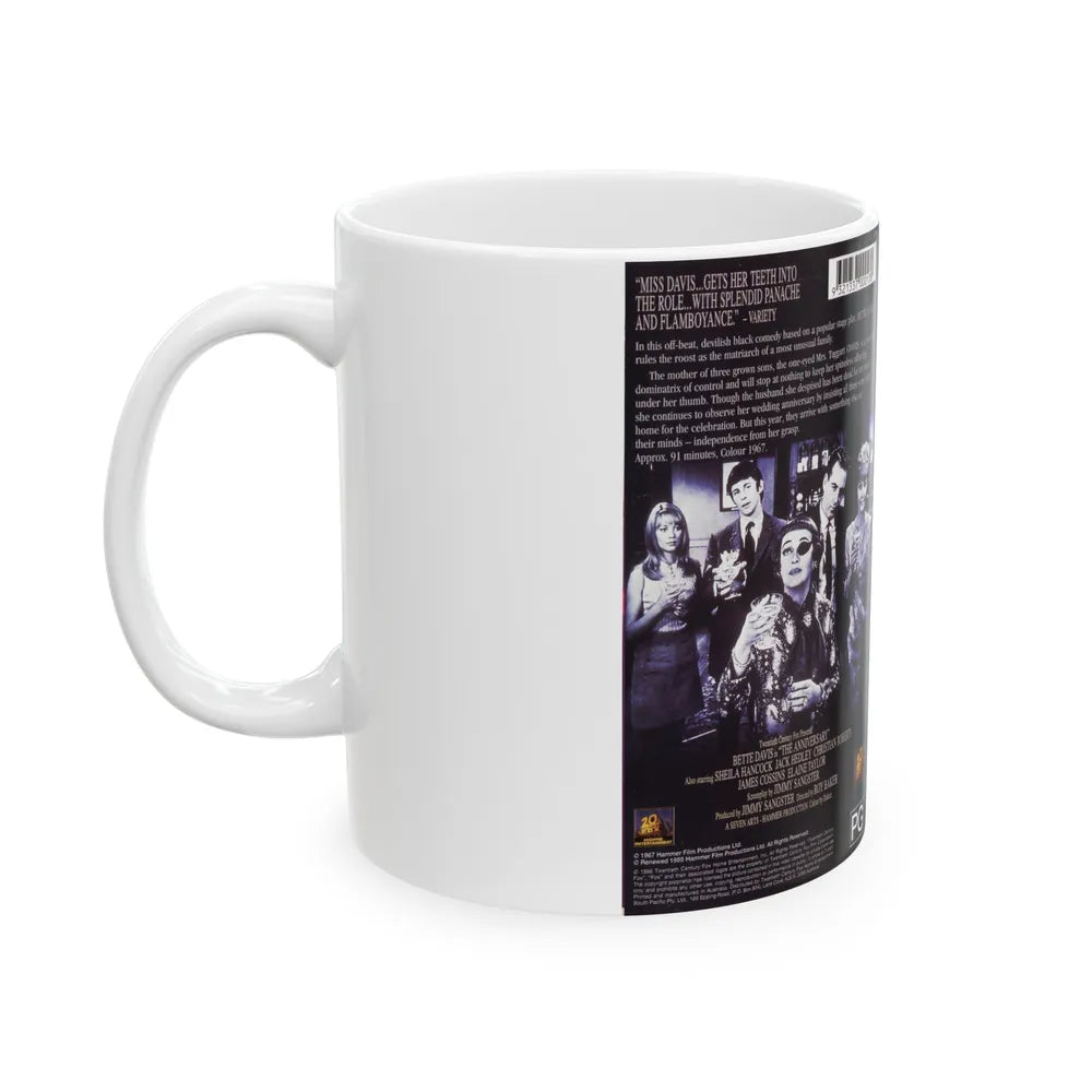 THE ANNIVERSARY (VHS COVER) - White Coffee Mug-Go Mug Yourself