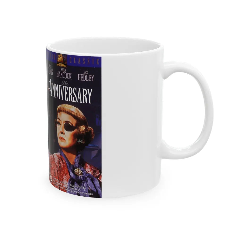 THE ANNIVERSARY (VHS COVER) - White Coffee Mug-Go Mug Yourself