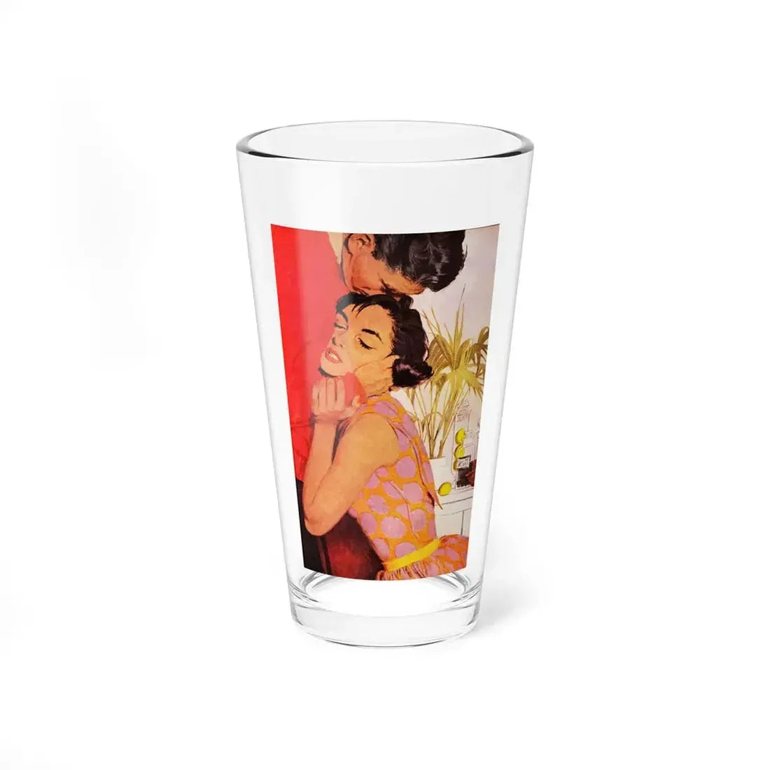 The Annulment (1), Cosmopolitan, April 1959 (Magazine Illustration) Pint Glass 16oz 16oz - Go Mug Yourself