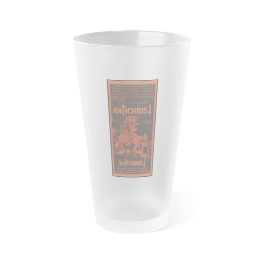 THE ANTICHRIST 1974 Movie Poster - Frosted Pint Glass 16oz-Go Mug Yourself