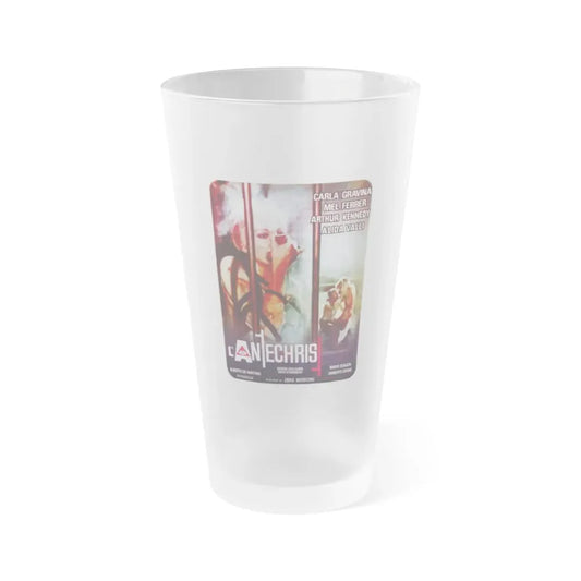THE ANTICHRIST (2) 1974 Movie Poster - Frosted Pint Glass 16oz Default Title - Go Mug Yourself