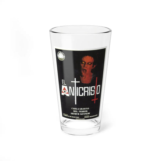 THE ANTICHRIST (SPANISH) 1974 Movie Poster - Pint Glass 16oz-16oz-Go Mug Yourself