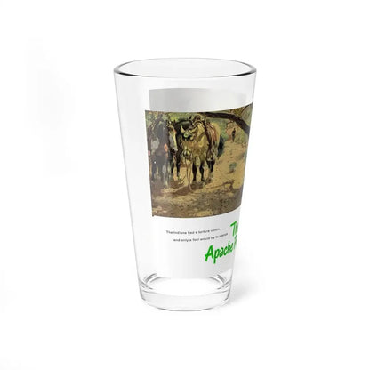 The Apache Prisoner, The Saturday Evening Post interior illustration, 1955 (Magazine Illustration) Pint Glass 16oz - Go Mug Yourself