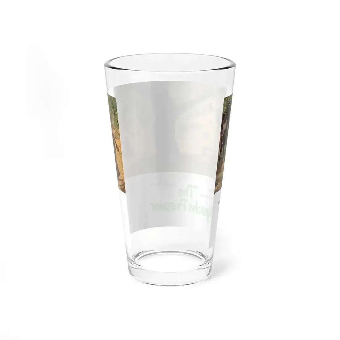 The Apache Prisoner, The Saturday Evening Post interior illustration, 1955 (Magazine Illustration) Pint Glass 16oz - Go Mug Yourself