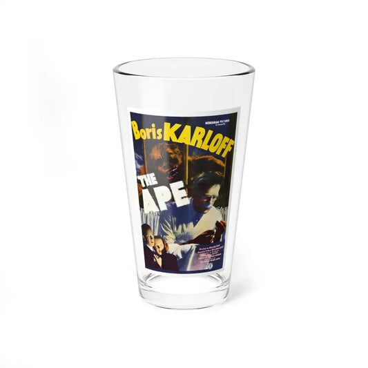 THE APE 1940 Movie Poster - Pint Glass 16oz 16oz - Go Mug Yourself
