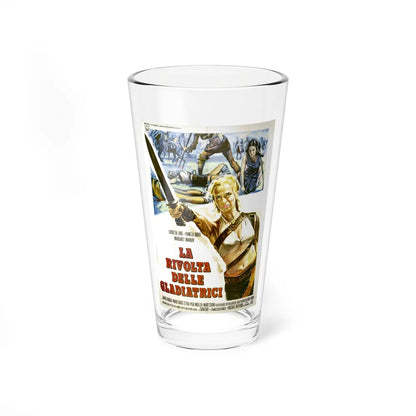 THE ARENA (ITALIAN) 1974 Movie Poster - Pint Glass 16oz-16oz-Go Mug Yourself