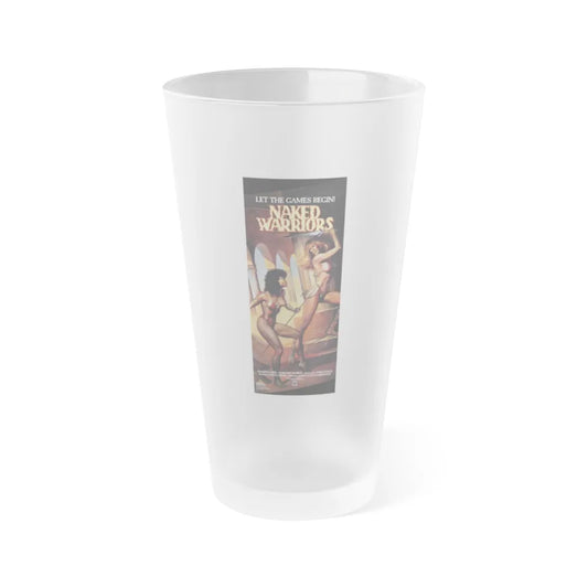 THE ARENA (NAKED WARRIORS) 1974 Movie Poster - Frosted Pint Glass 16oz-Go Mug Yourself