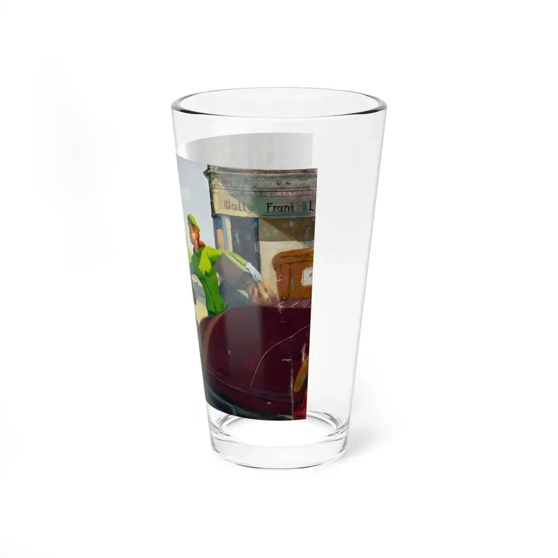 The Argument_1 (Magazine Illustration) Pint Glass 16oz - Go Mug Yourself