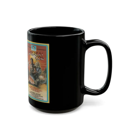 THE ARK OF THE SUN GOD DAVID WARBECK (VHS COVER) - Black Coffee Mug - Go Mug Yourself