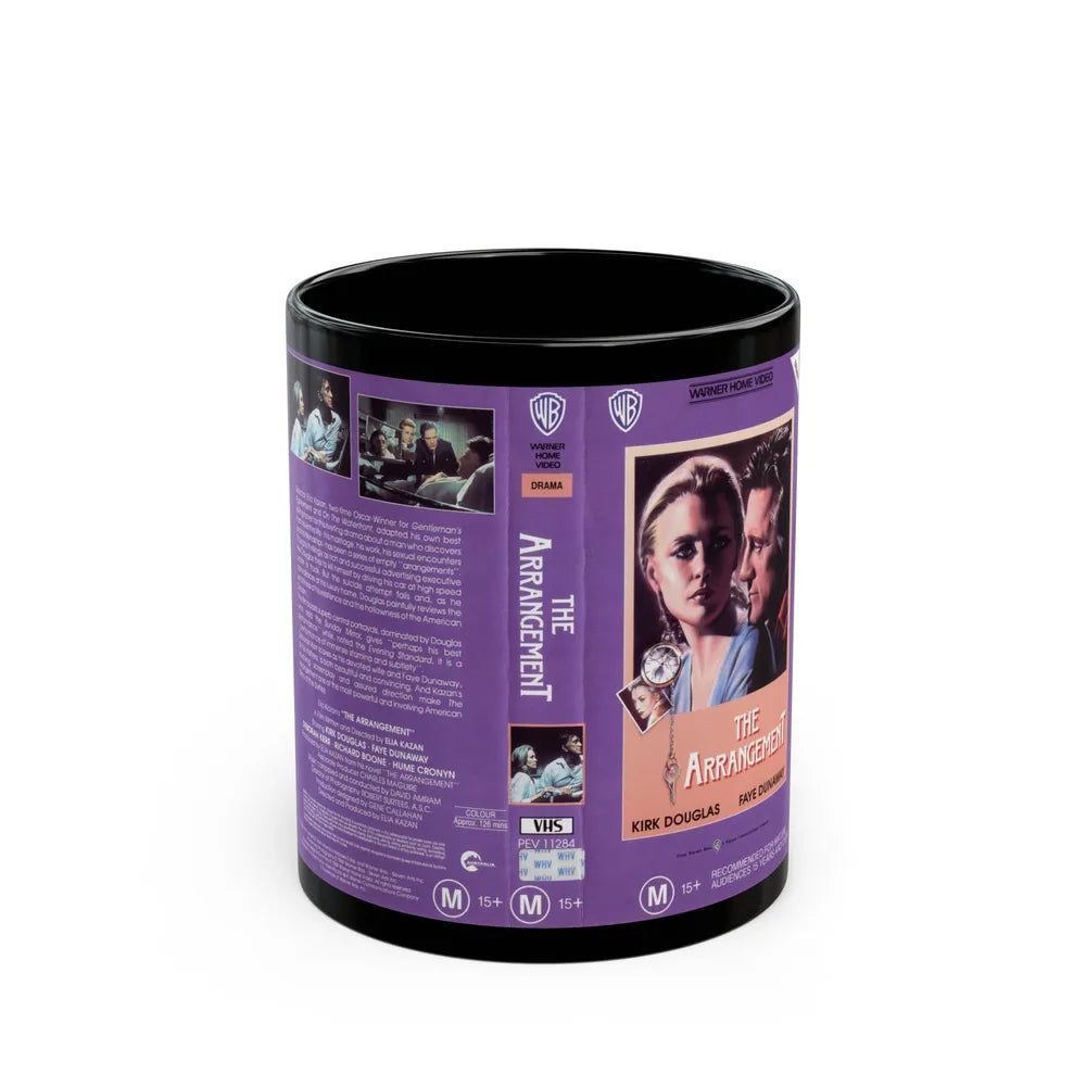 THE ARRANGEMENT (VHS COVER) - Black Coffee Mug-11oz-Go Mug Yourself