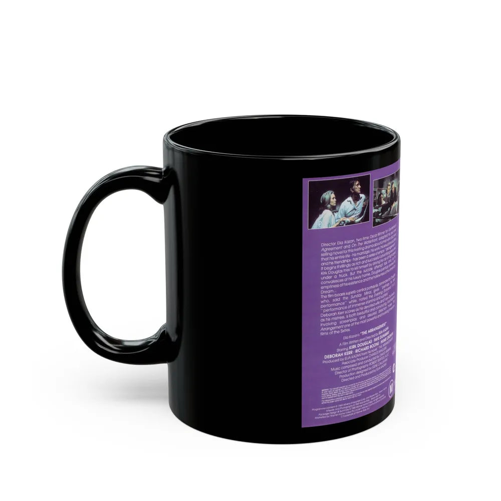 THE ARRANGEMENT (VHS COVER) - Black Coffee Mug-Go Mug Yourself