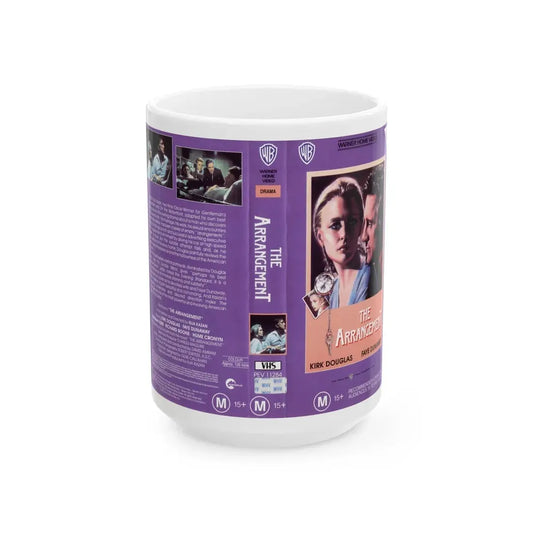 THE ARRANGEMENT (VHS COVER) - White Coffee Mug 15oz - Go Mug Yourself