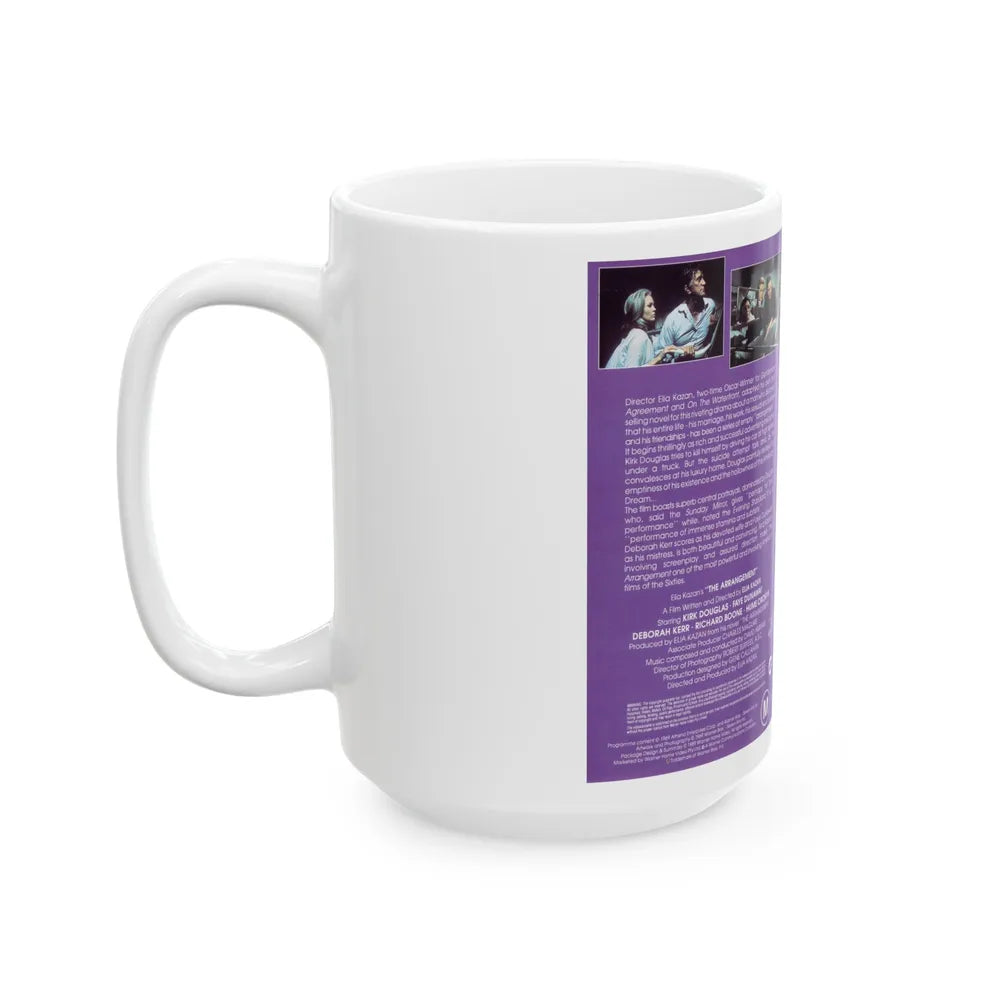 THE ARRANGEMENT (VHS COVER) - White Coffee Mug-Go Mug Yourself