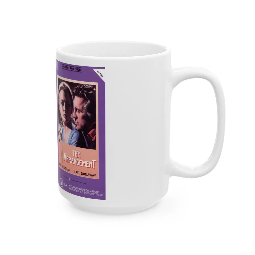 THE ARRANGEMENT (VHS COVER) - White Coffee Mug-Go Mug Yourself