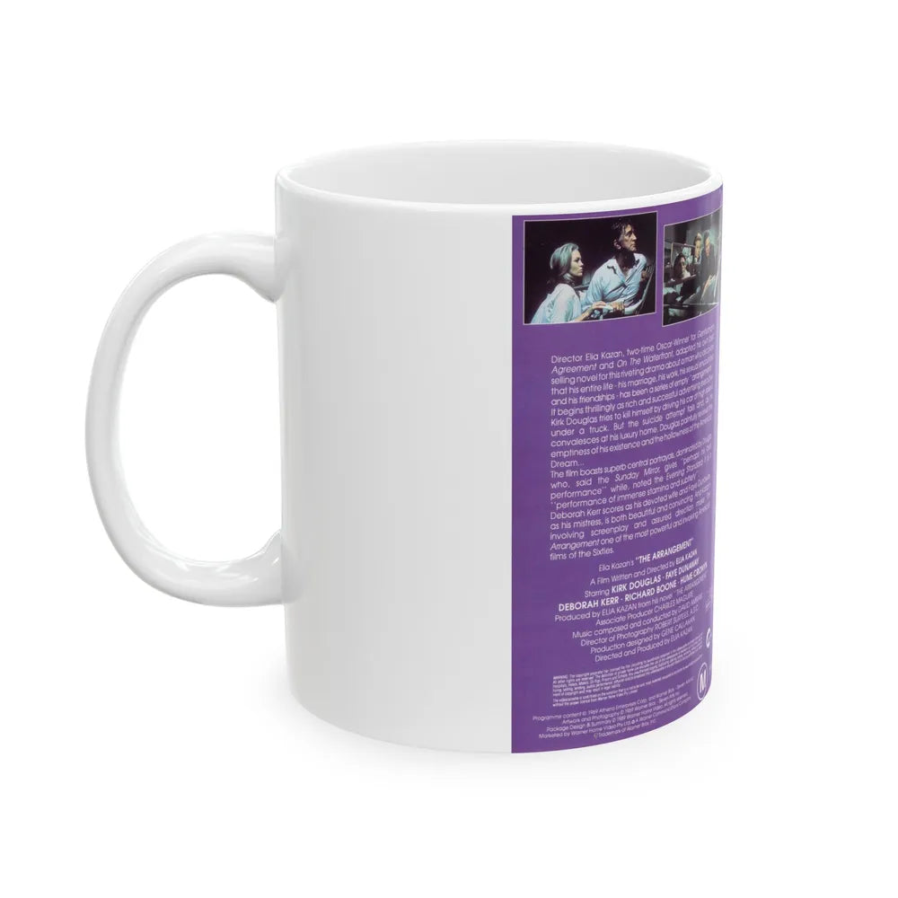 THE ARRANGEMENT (VHS COVER) - White Coffee Mug-Go Mug Yourself