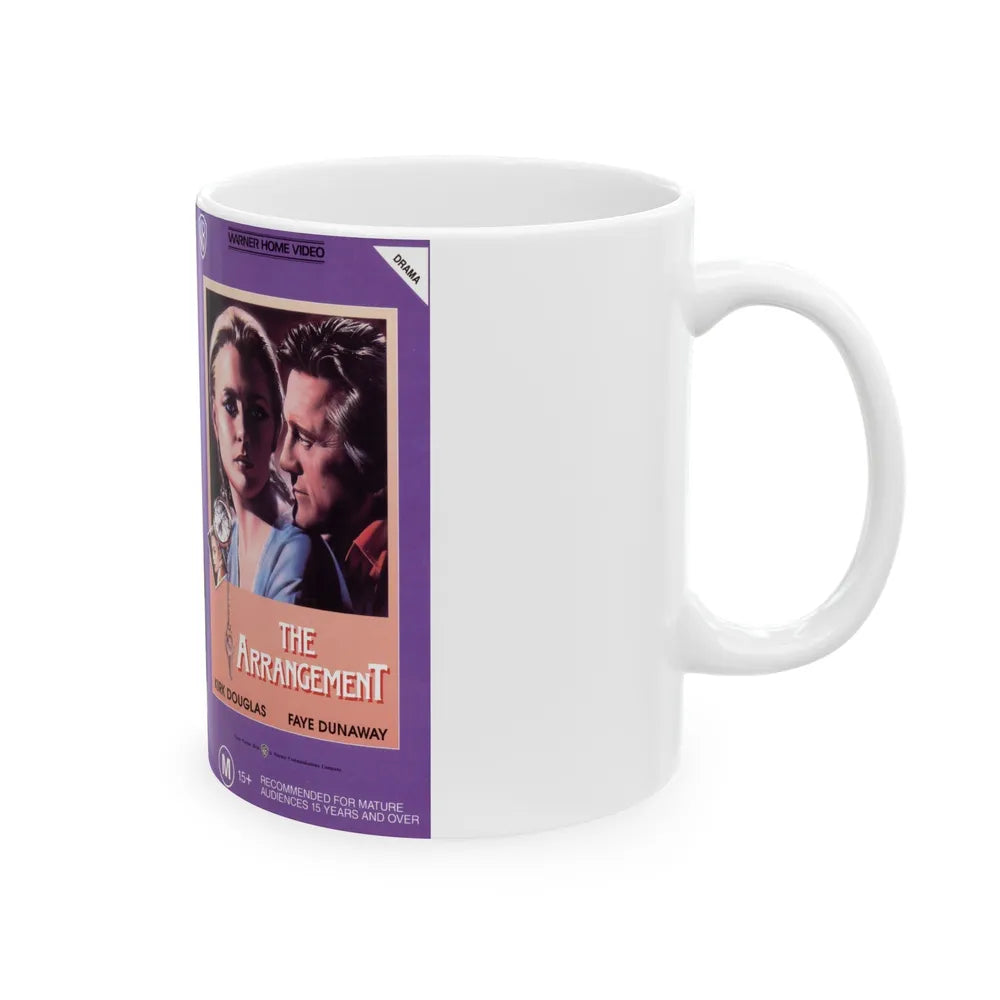 THE ARRANGEMENT (VHS COVER) - White Coffee Mug-Go Mug Yourself