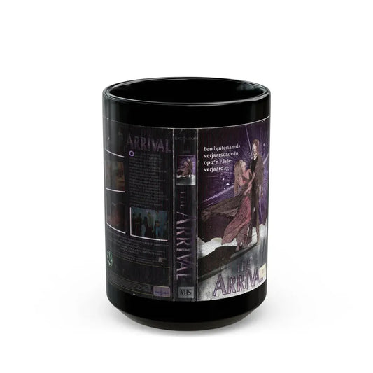 THE ARRIVAL (VHS COVER) - Black Coffee Mug 15oz - Go Mug Yourself