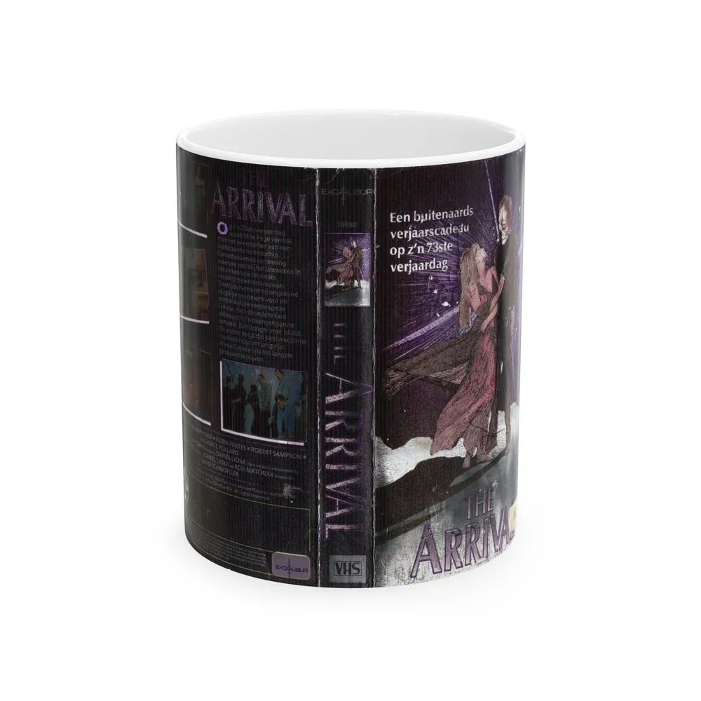 THE ARRIVAL (VHS COVER) - White Coffee Mug-11oz-Go Mug Yourself