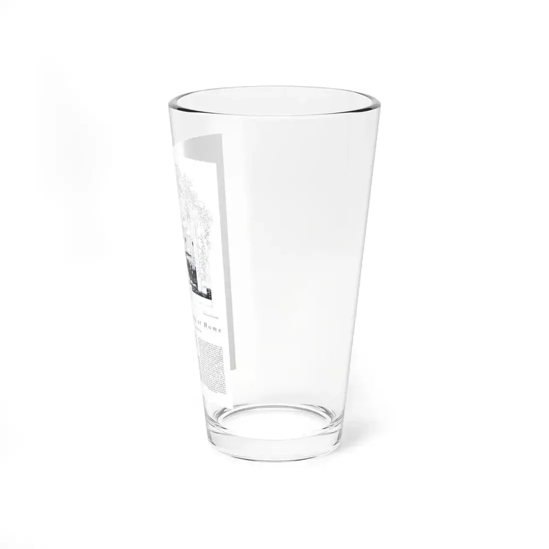 The Art of Staying at Home, Harper's Bazaar, April 1915 (Magazine Illustration) Pint Glass 16oz - Go Mug Yourself