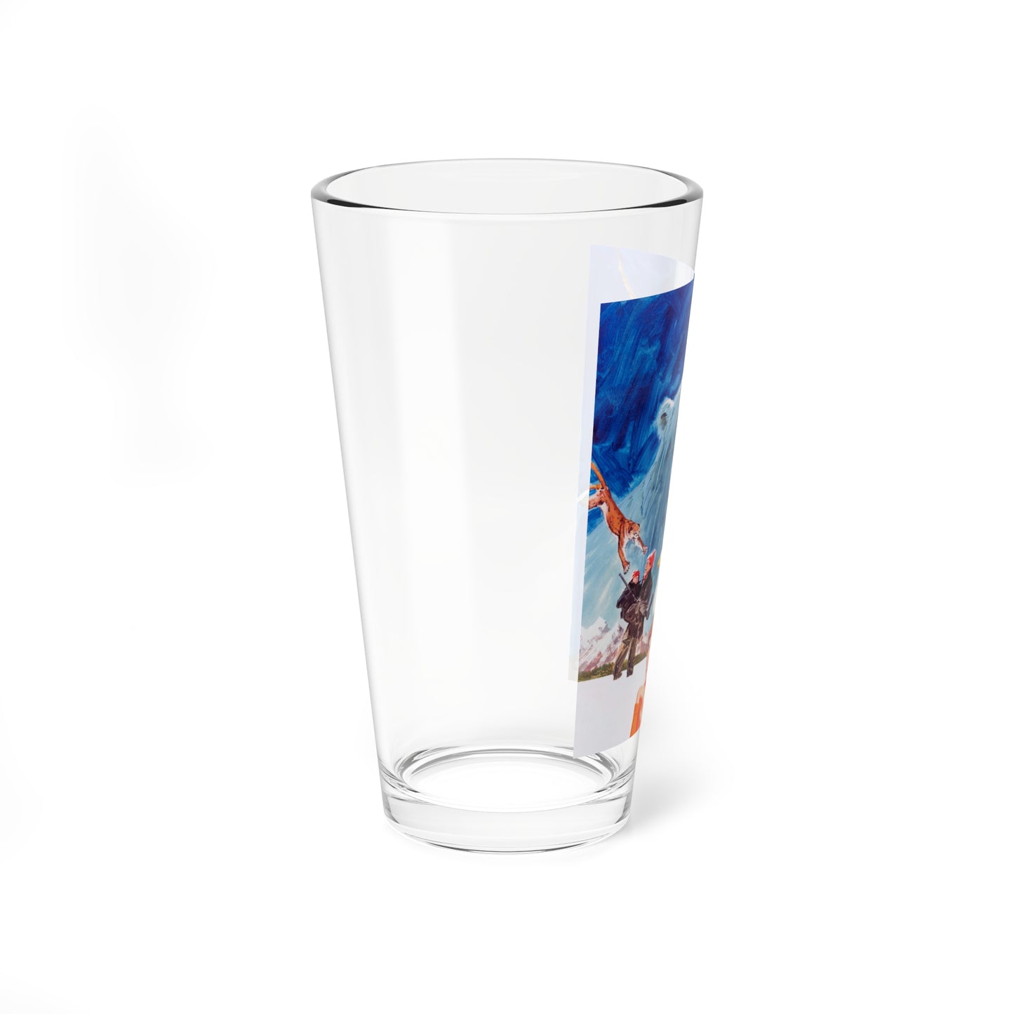 The Art of the Walt Disney Studio, illustration for TV Guide (Magazine Illustration) Pint Glass 16oz-Go Mug Yourself