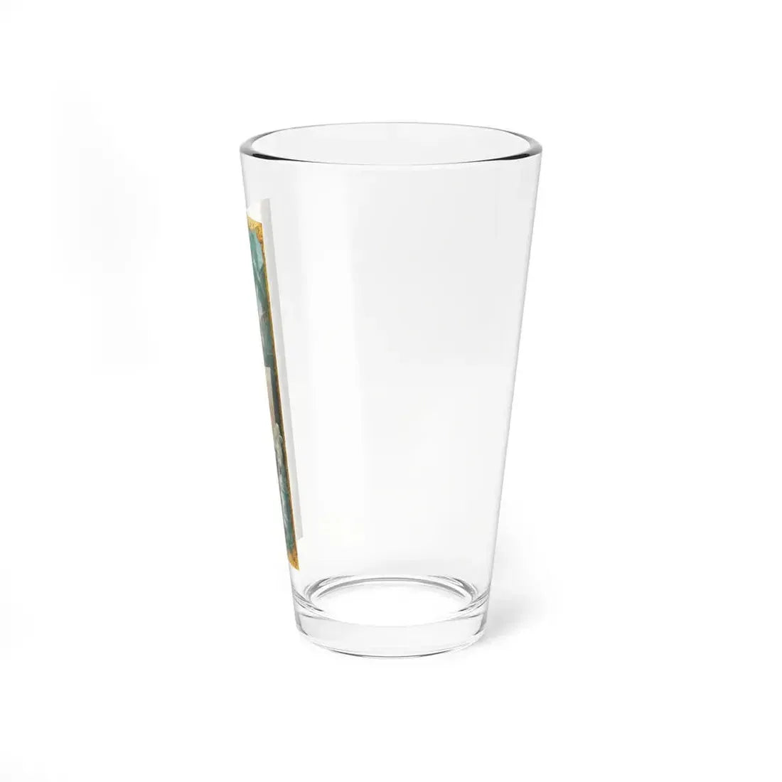 The Artist in an Allegorical Setting, circa 1907 (Magazine Illustration) Pint Glass 16oz - Go Mug Yourself