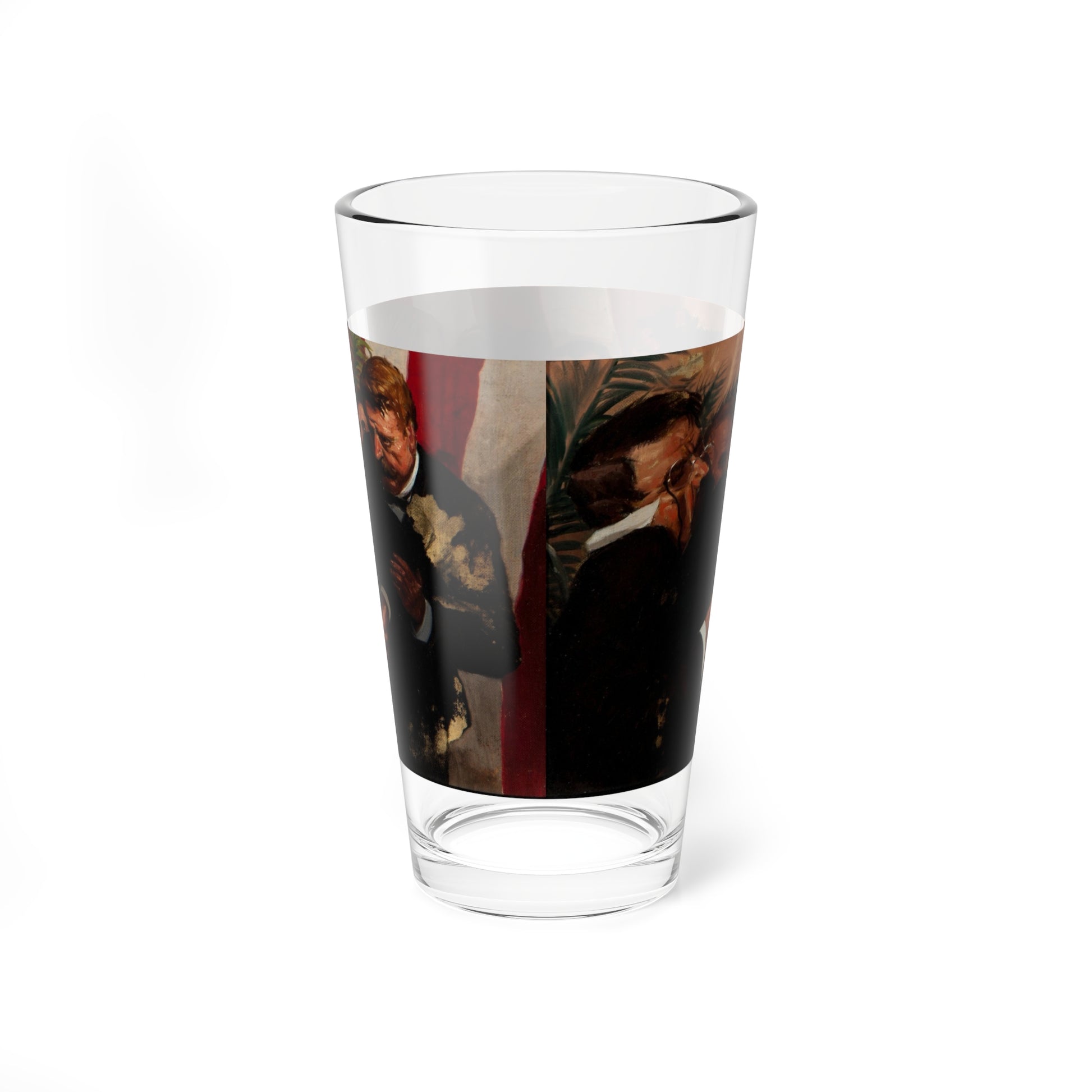 The Assassination of President McKinley (Magazine Illustration) Pint Glass 16oz-Go Mug Yourself