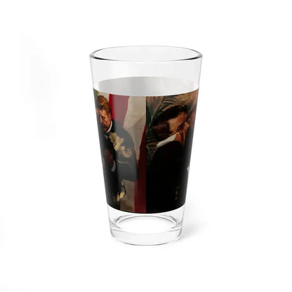The Assassination of President McKinley (Magazine Illustration) Pint Glass 16oz - Go Mug Yourself
