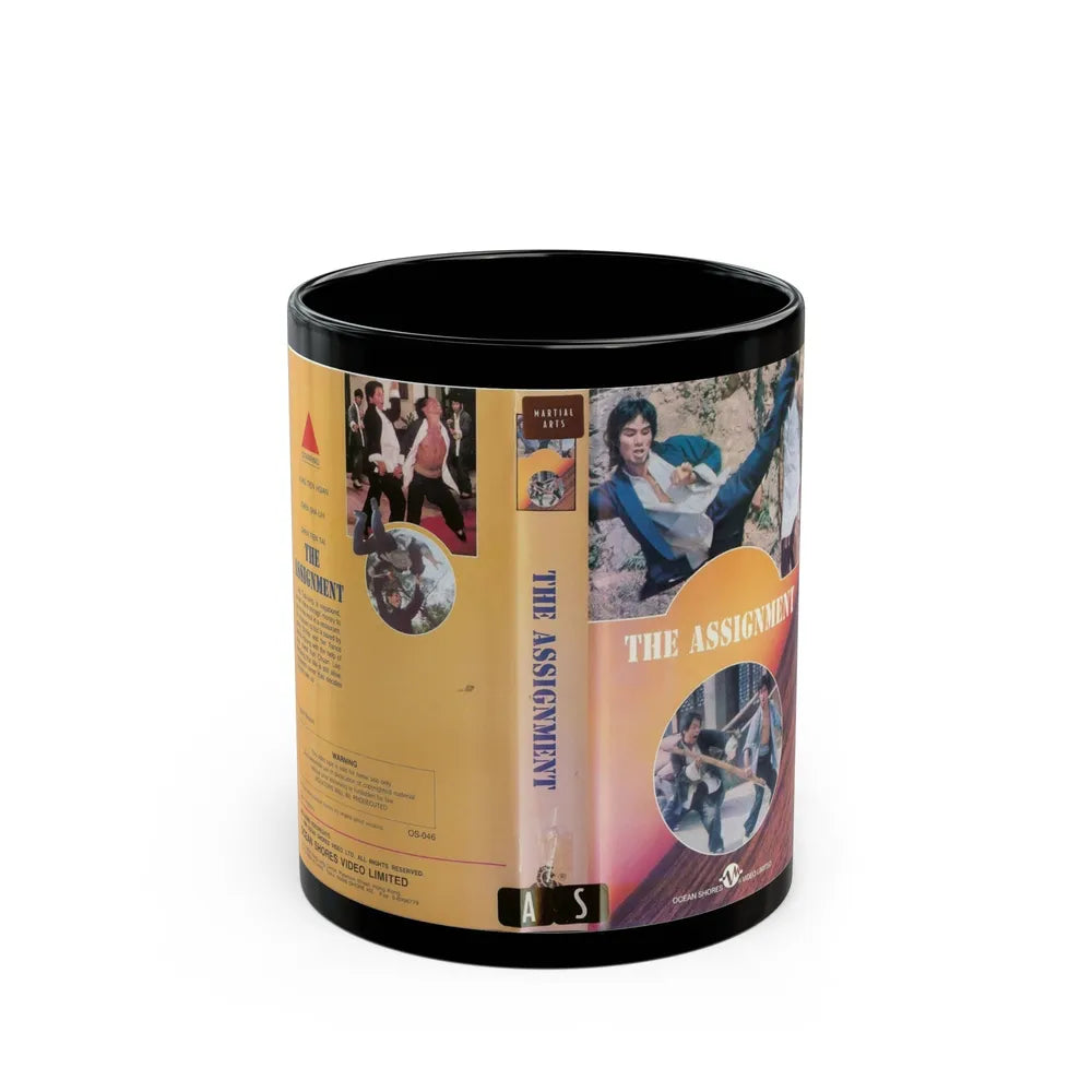 THE ASSIGNMENT (VHS COVER) - Black Coffee Mug-11oz-Go Mug Yourself