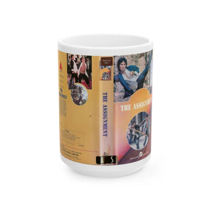 THE ASSIGNMENT (VHS COVER) - White Coffee Mug-15oz-Go Mug Yourself