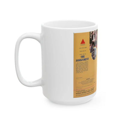 THE ASSIGNMENT (VHS COVER) - White Coffee Mug-Go Mug Yourself