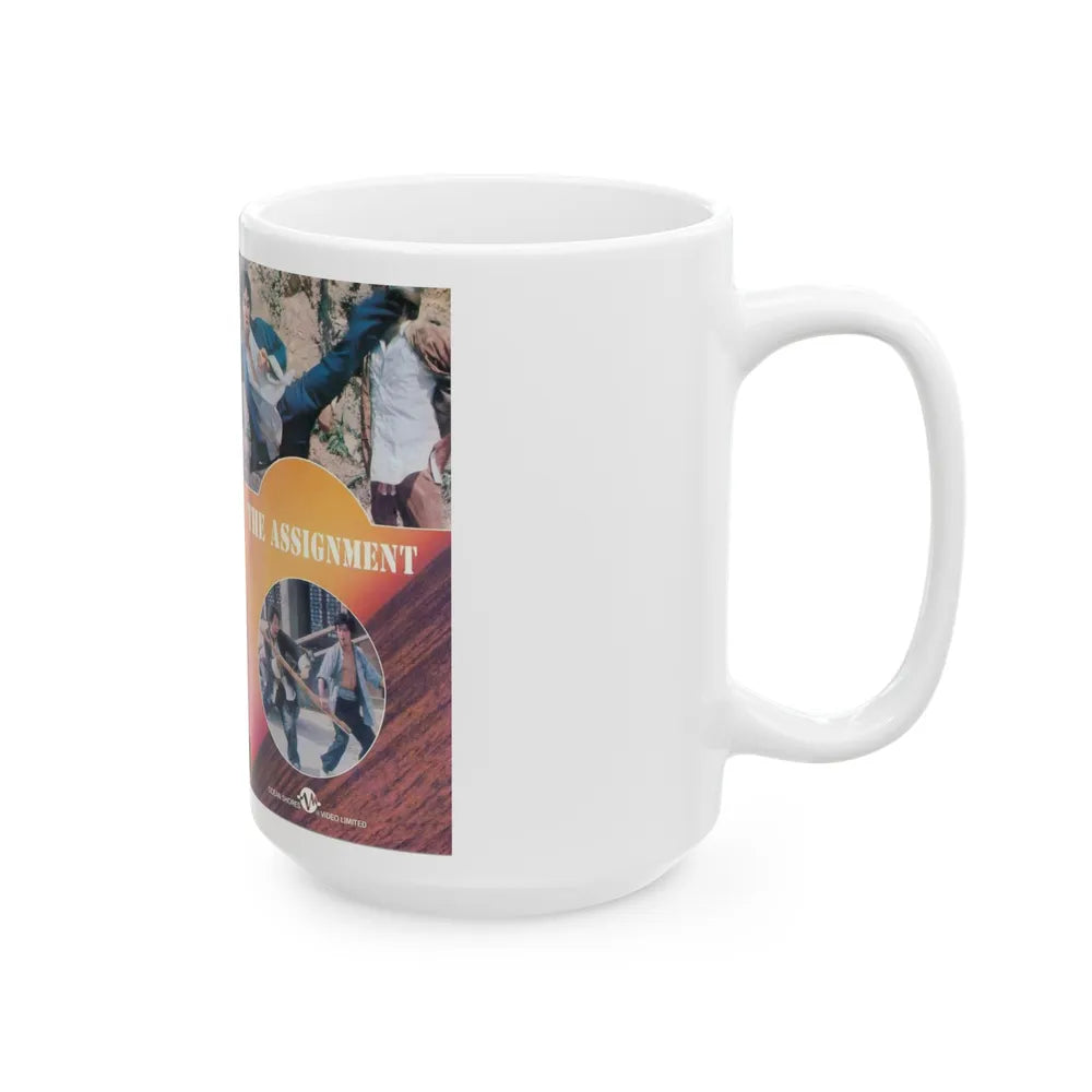 THE ASSIGNMENT (VHS COVER) - White Coffee Mug-Go Mug Yourself