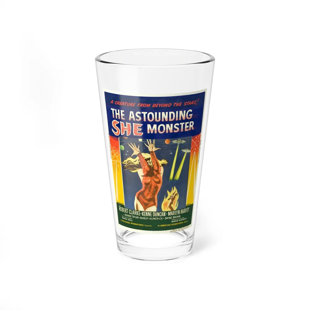 THE ASTOUNDING SHE-MONSTER (2) 1957 Movie Poster - Pint Glass 16oz-16oz-Go Mug Yourself