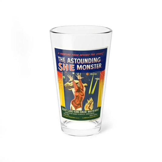 THE ASTOUNDING SHE-MONSTER (2) 1957 Movie Poster - Pint Glass 16oz 16oz - Go Mug Yourself