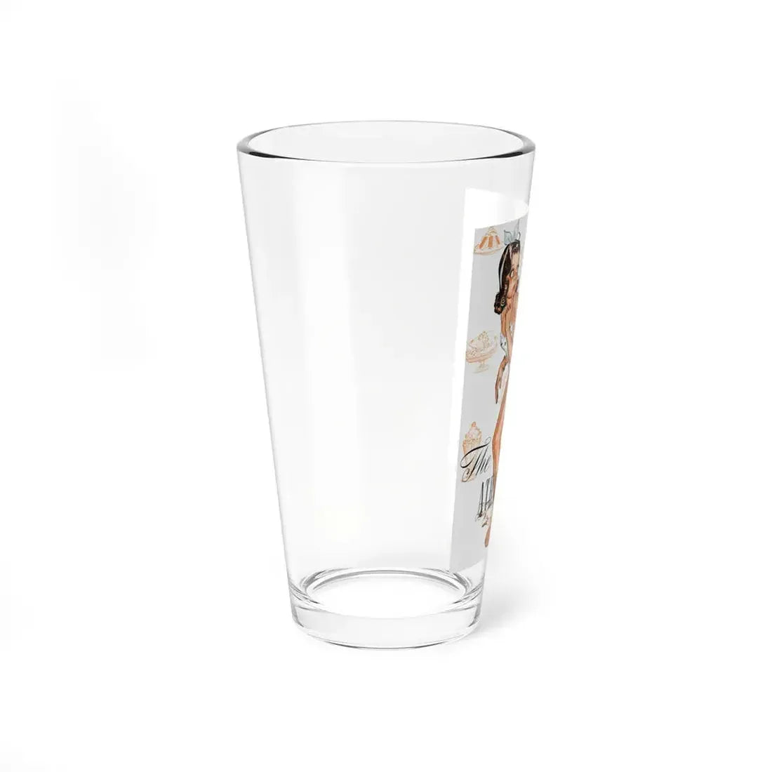 The Athaletic Type, 1942 (Magazine Illustration) Pint Glass 16oz - Go Mug Yourself