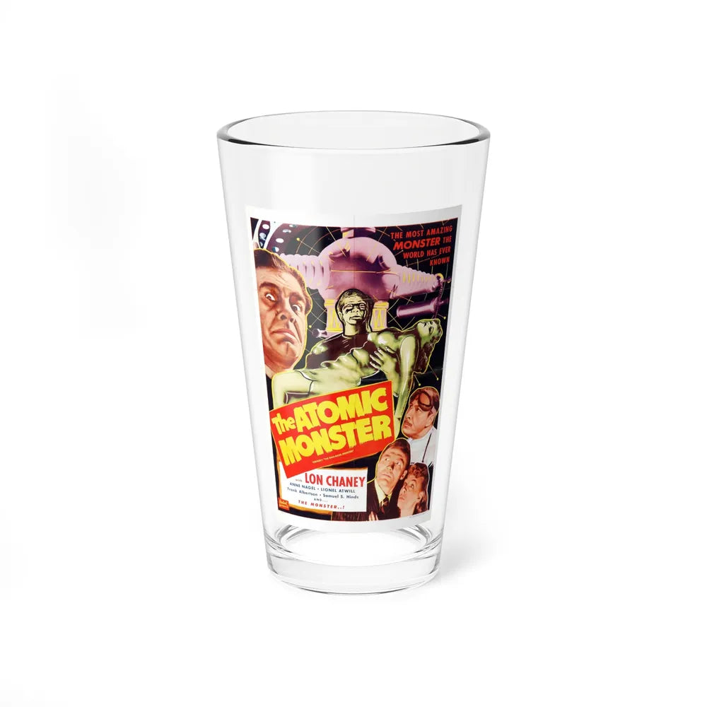 THE ATOMIC MONSTER 1941 Movie Poster - Pint Glass 16oz-16oz-Go Mug Yourself