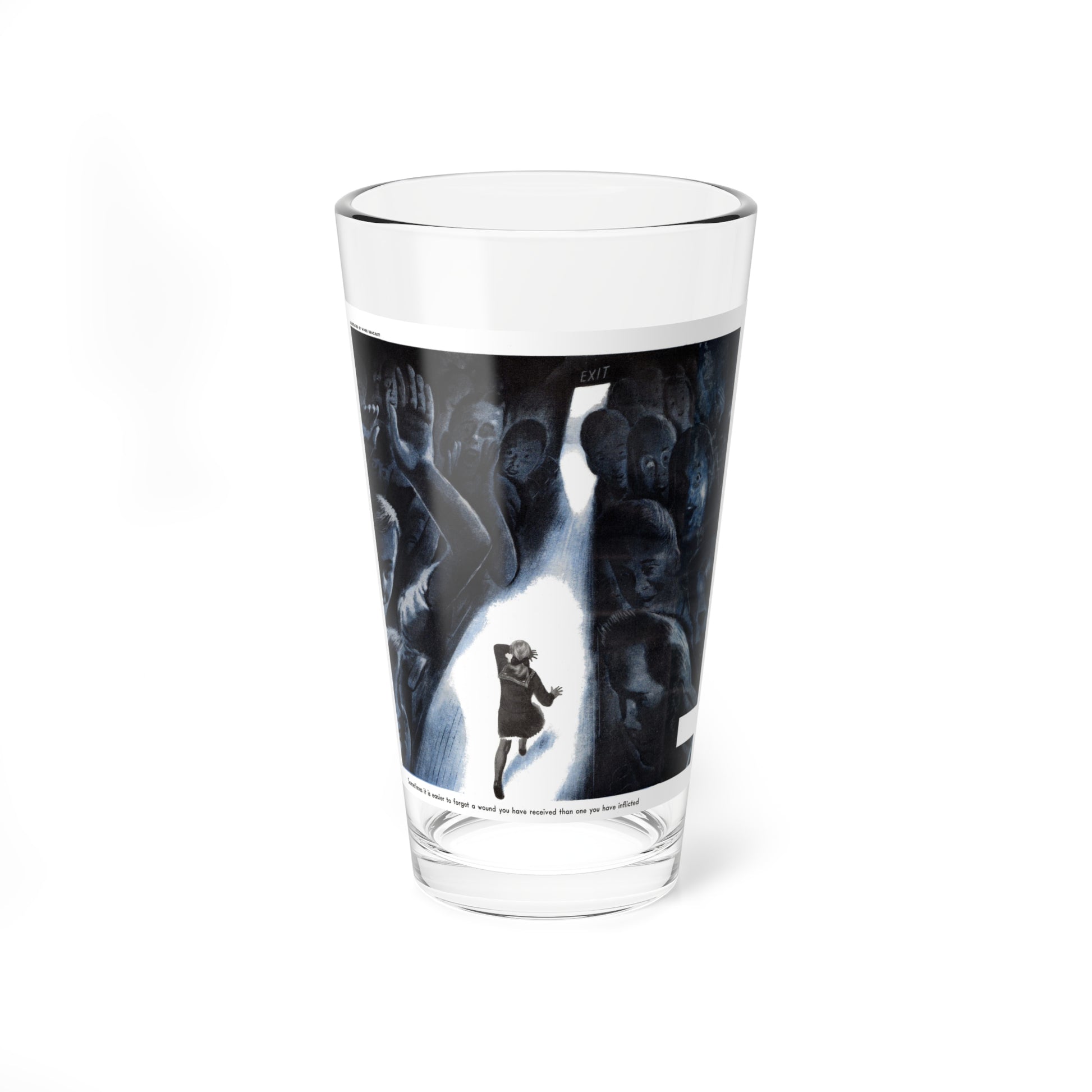 The Atonement, Cosmopolitan, May 1947 (Magazine Illustration) Pint Glass 16oz-16oz-Go Mug Yourself