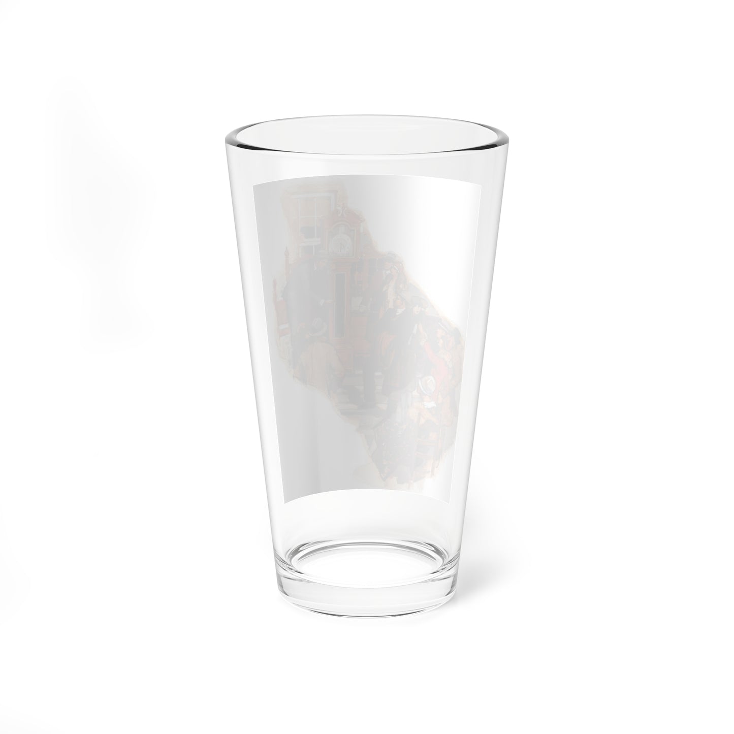 The Auction, probable interior illustration (Magazine Illustration) Pint Glass 16oz-Go Mug Yourself