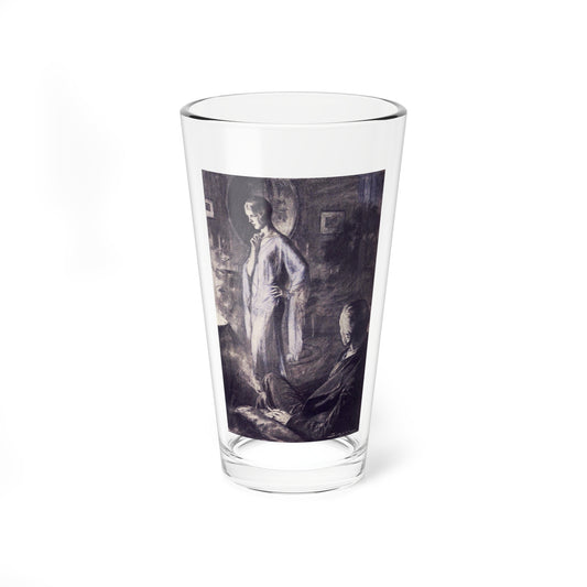 The Auctioning of Mary Angel, Redbook, August 1930 (Magazine Illustration) Pint Glass 16oz-16oz-Go Mug Yourself