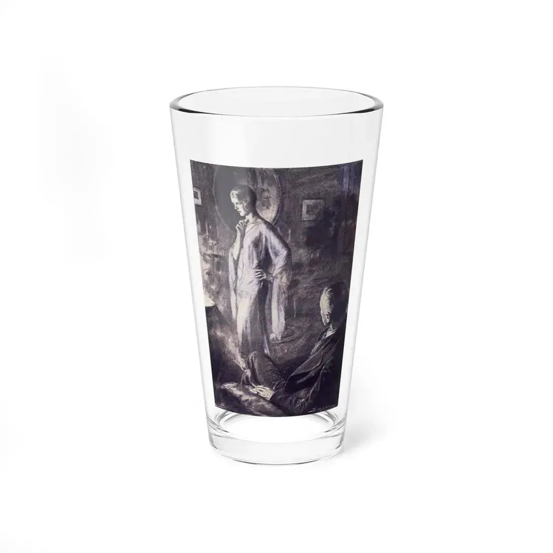 The Auctioning of Mary Angel, Redbook, August 1930 (Magazine Illustration) Pint Glass 16oz 16oz - Go Mug Yourself