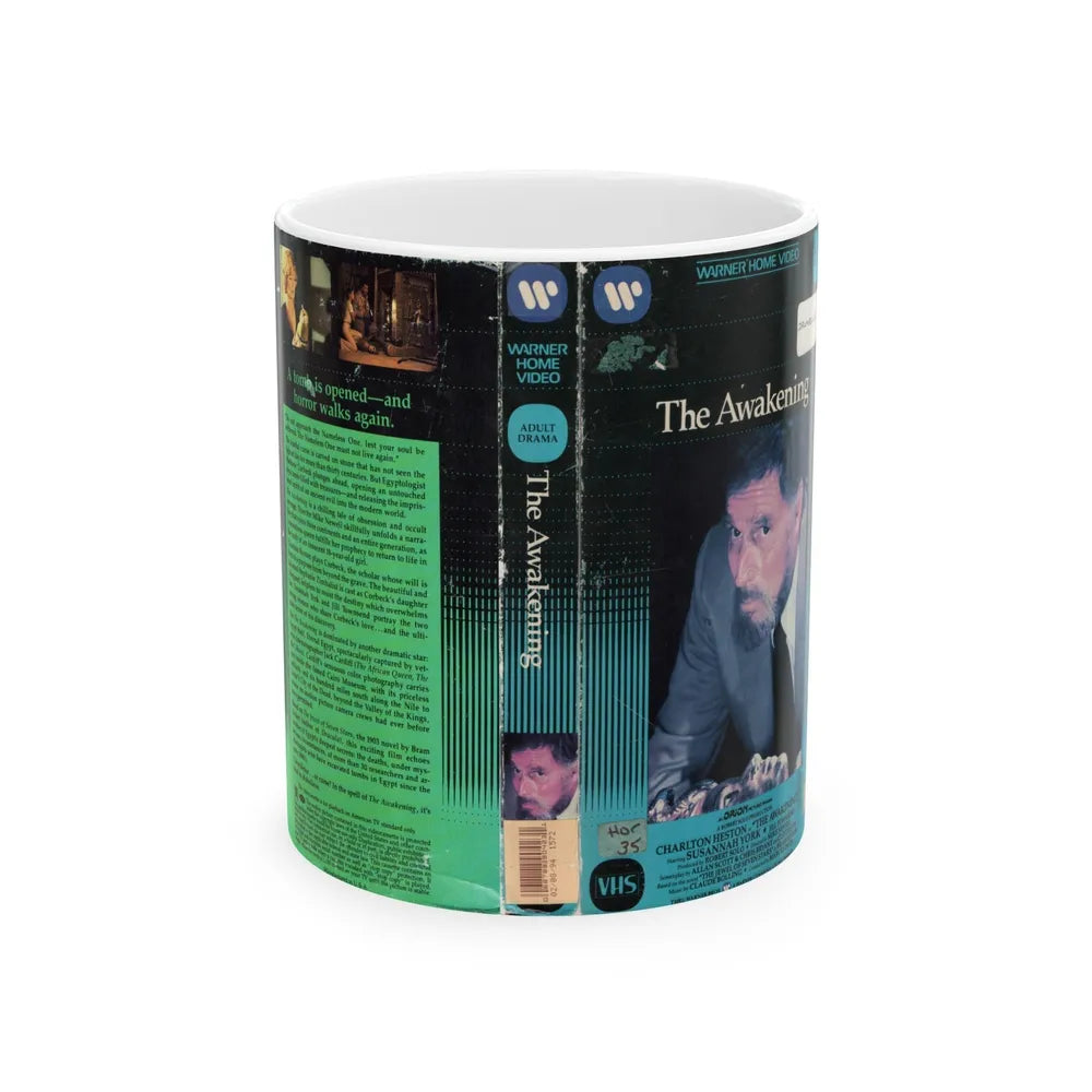 THE AWAKENING (VHS COVER) - White Coffee Mug-11oz-Go Mug Yourself