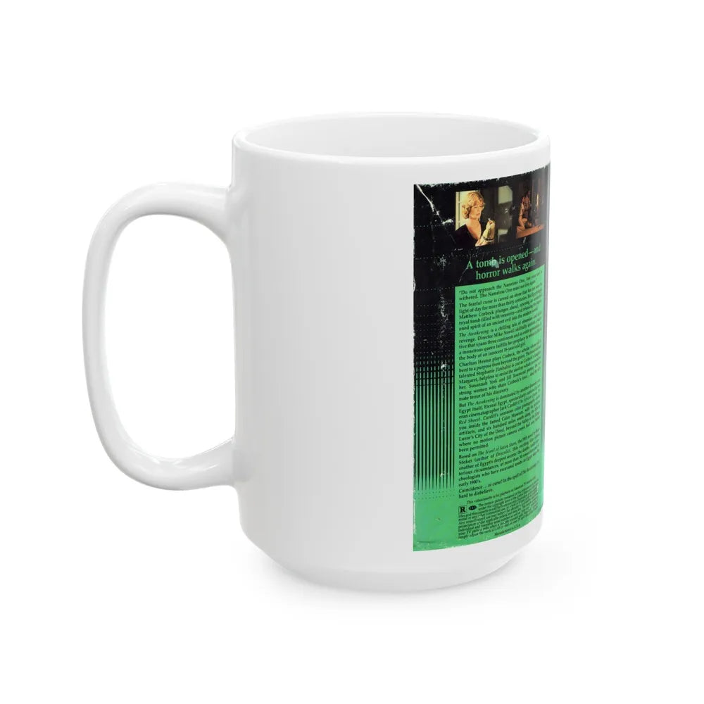 THE AWAKENING (VHS COVER) - White Coffee Mug-Go Mug Yourself