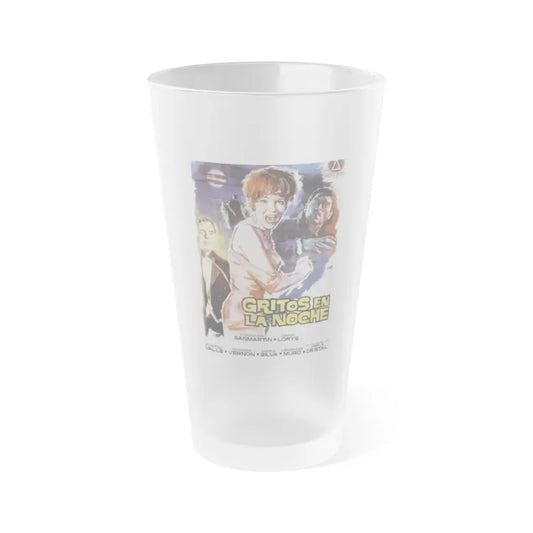 THE AWFUL DR. ORLOF 1962 Movie Poster - Frosted Pint Glass 16oz 16oz Frosted - Go Mug Yourself