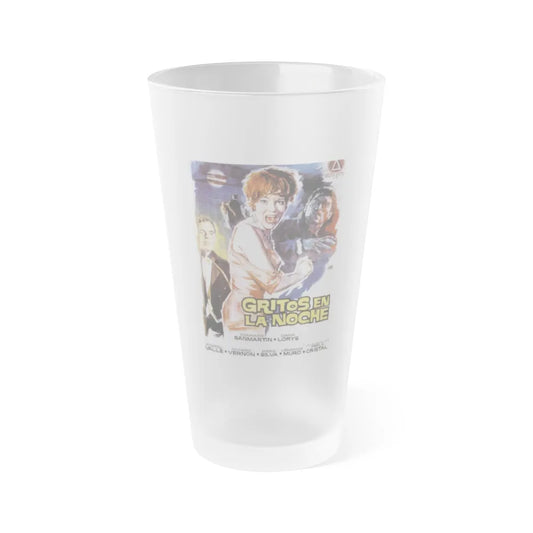 THE AWFUL DR. ORLOF 1962 Movie Poster - Frosted Pint Glass 16oz-16oz-Frosted-Go Mug Yourself