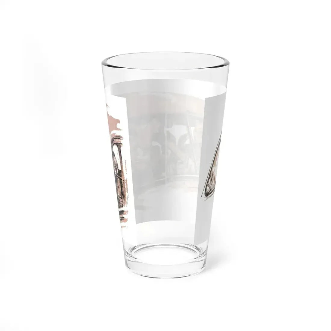 The Awful Journey of Jolly John (1), Blue Book Magazine, April 1951 (Magazine Illustration) Pint Glass 16oz - Go Mug Yourself