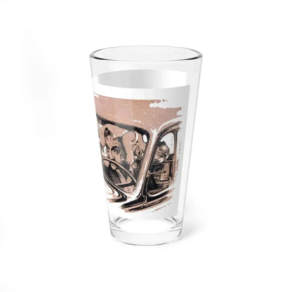 The Awful Journey of Jolly John (1), Blue Book Magazine, April 1951 (Magazine Illustration) Pint Glass 16oz - Go Mug Yourself