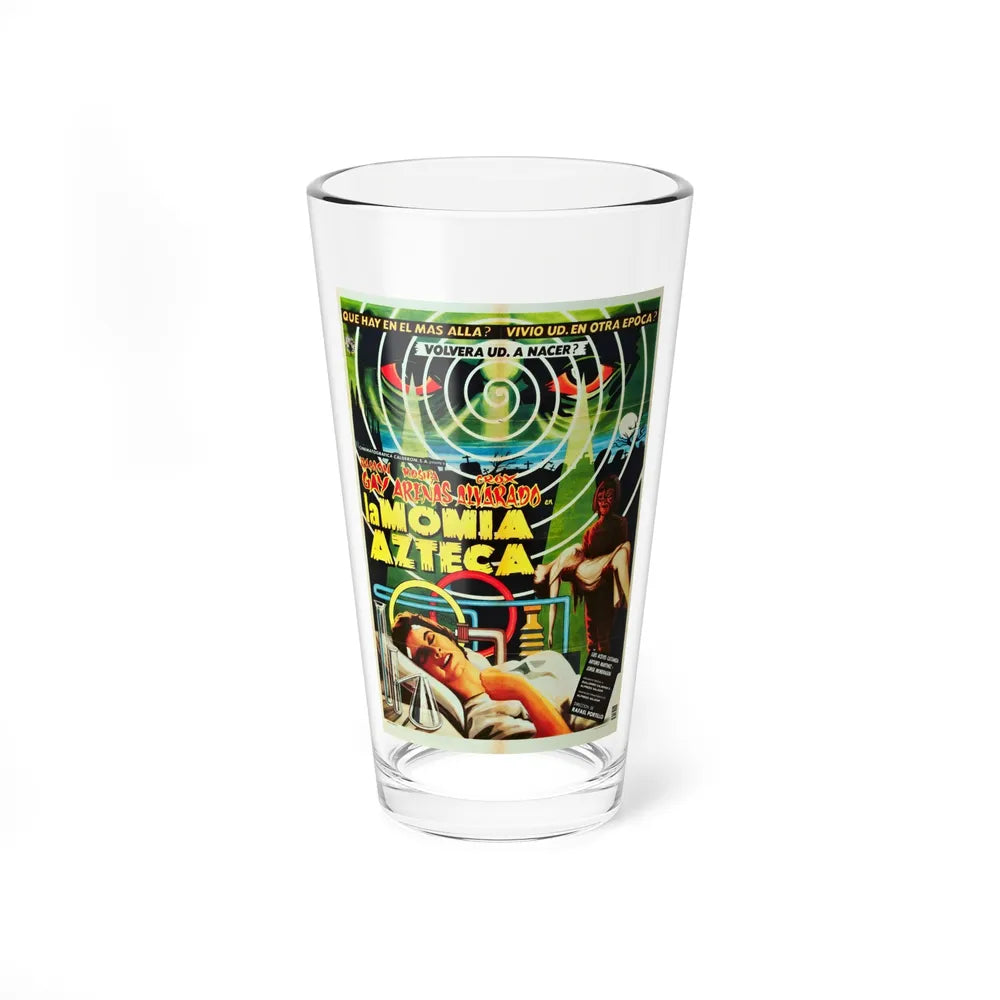 THE AZTEC MUMMY 1957 Movie Poster - Pint Glass 16oz-16oz-Go Mug Yourself