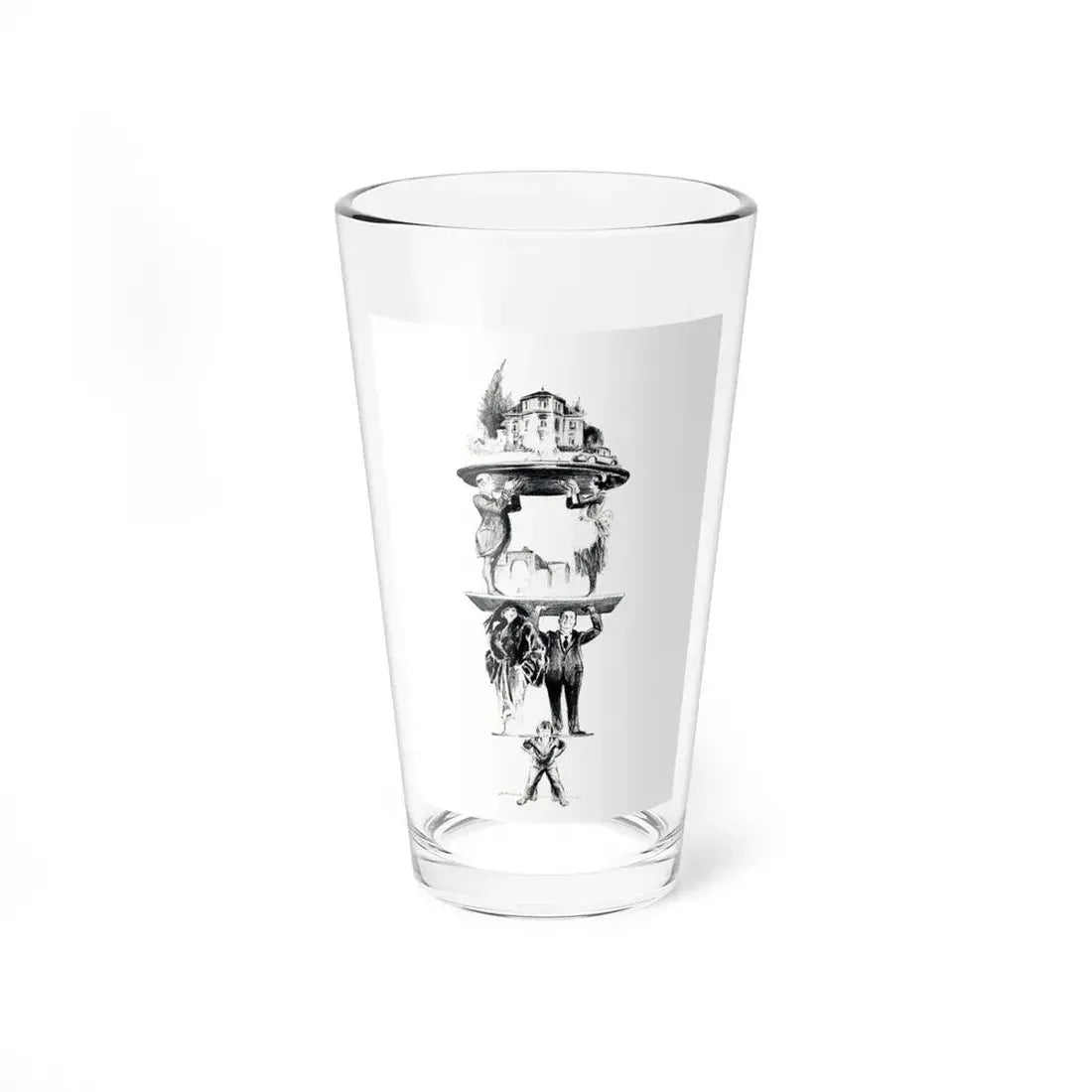 The Baby Jacrifice (2), Screenland, August 1923 (Magazine Illustration) Pint Glass 16oz 16oz - Go Mug Yourself